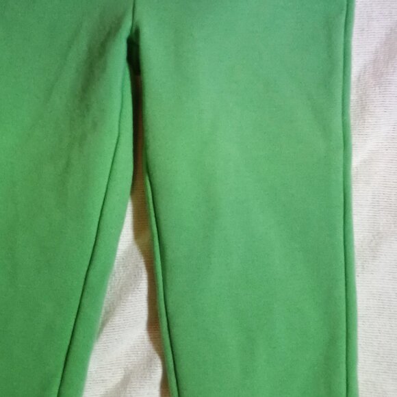 Janie and Jack / Leggings / Kids Girls / Size 6 / Pastel Green / Gold Button Cuf - Picture 8 of 10